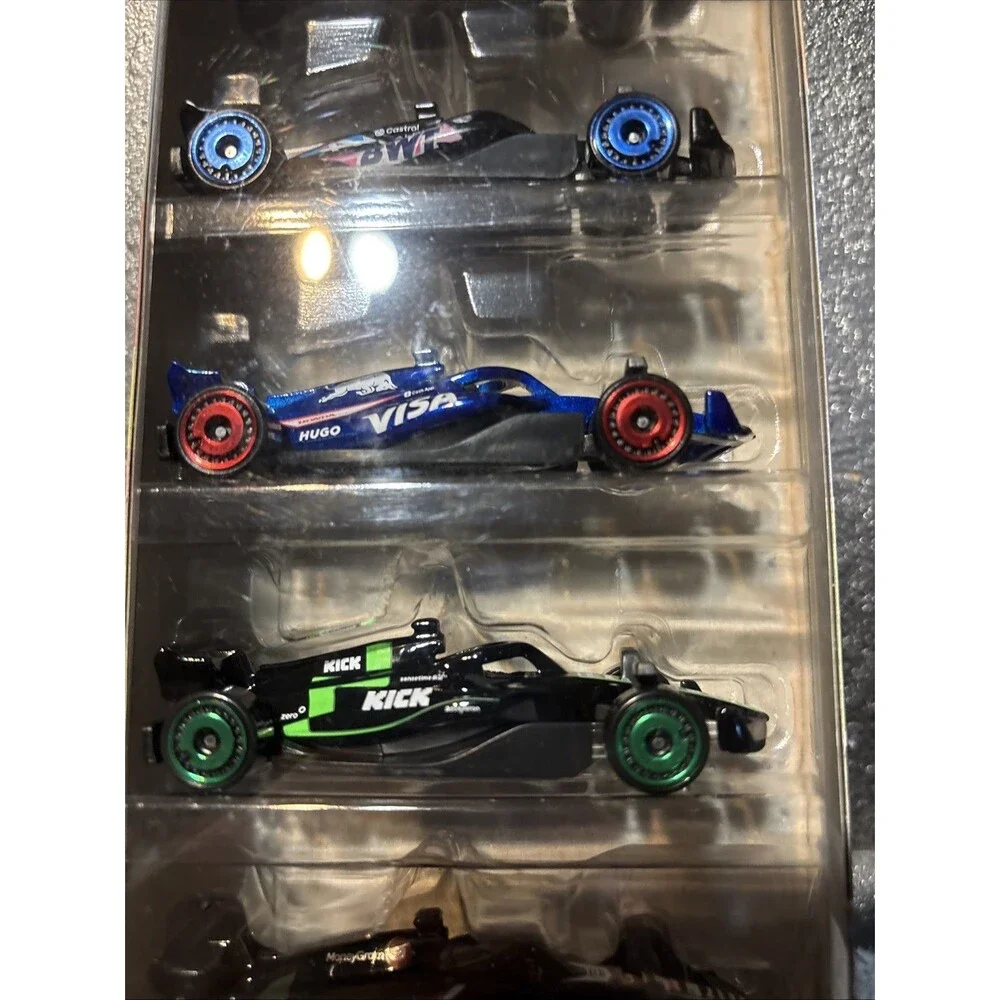 Hot Wheels F1 2024 Formula 1 Collectible 5-Pack MEW In Pack